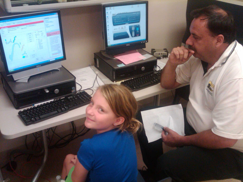 Illustration for article titled Father-daughter team use a 3D printer to create awesome nanobot art